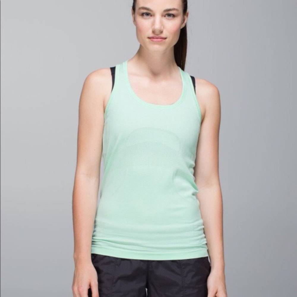 NWT Lululemon Swiftly Tech Racerback Mint Green